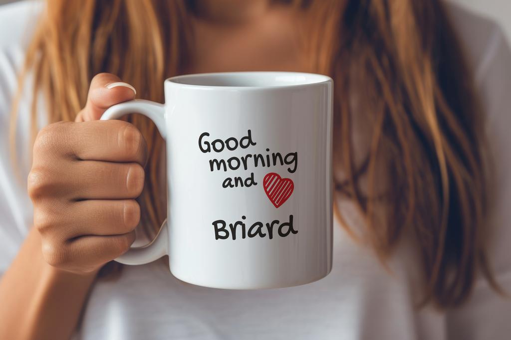 Briard, Berger de Brie – Cup with a dog, personalized cup with a print | Art-Dog