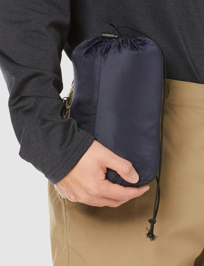 Mizuno Breath Thermo Outdoor Down Size L Pants, Moisture-Wicking, Heat-Generating, Water-Repellent, C2JF1531, Men's, Navy,