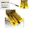 Mångsidigt 45-i-1 Torx Precisionsskruvmejselsats För Mobiltelefon Bärbar Dator Reparation