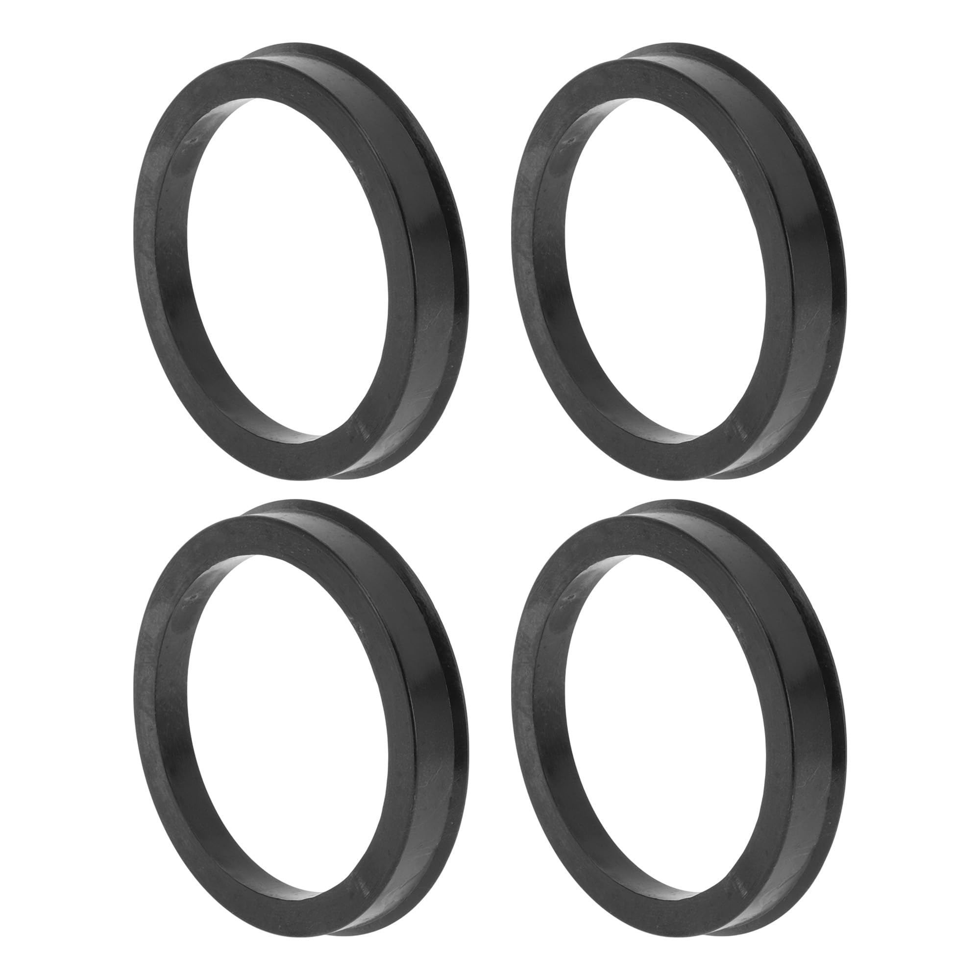 

Кольцо центровки ступицы колеса ABSOPRO 66.6мм на 54.1мм Черный поликарбонат Центр колеса Вал Амортизация Кольцо ступицы 4шт OD 66.6mm to ID 54.1mm чёрный