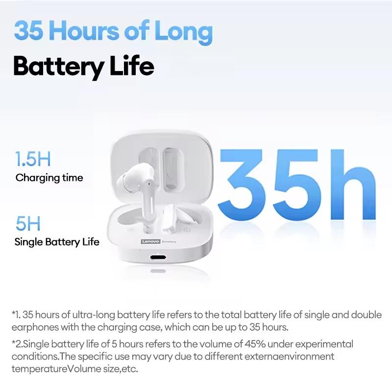 Lenovo LE209 Gaming Earphones Bluetooth Earphones In Ear Waterproof HIFI Sound Earbuds
