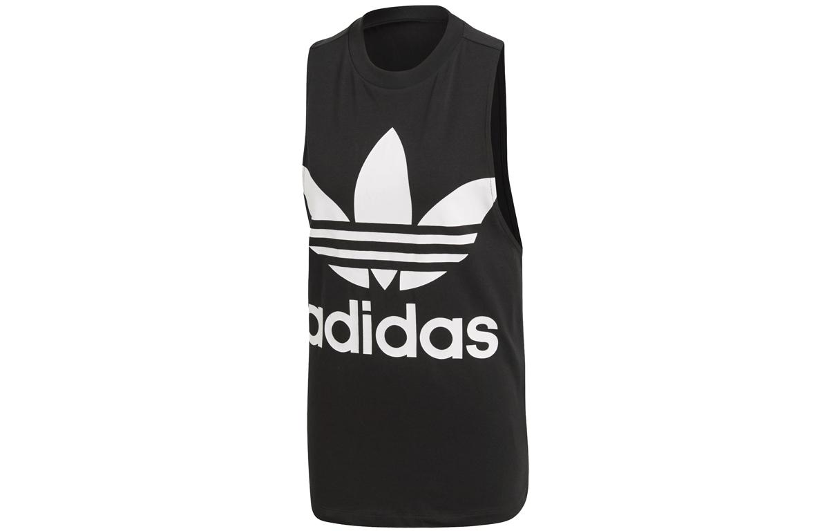 Adidas Originals Tank Tops Women s Black Crew Neck Moderate Other CE5578 30