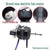 Univerzální motor elektrického ventilátoru s dvojitým kuličkovým ložiskem, měděný drát pro stojací a stolní ventilátory.
