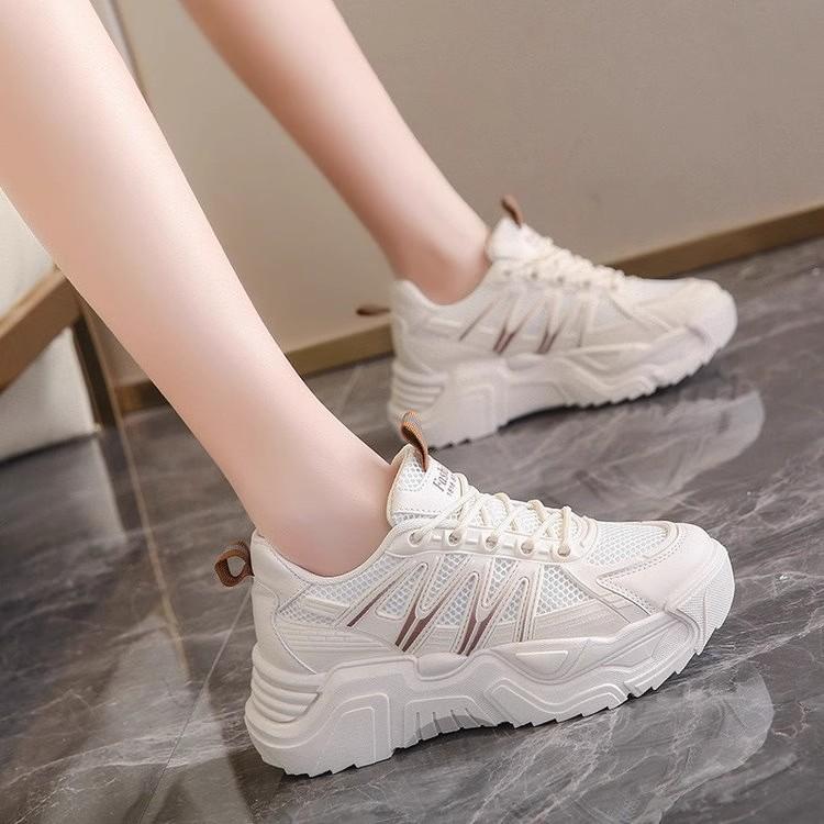 Internet celebrity dad shoes women 2025 mesh casual shoes spring fashion lightweight platform student trend sports shoes women