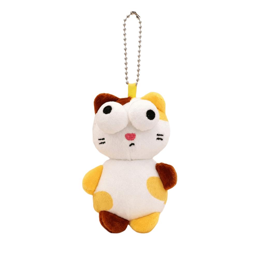 Funny Design Chickens Bag Pendant Pull-out Panda Plush Pendant  Gift For Girls