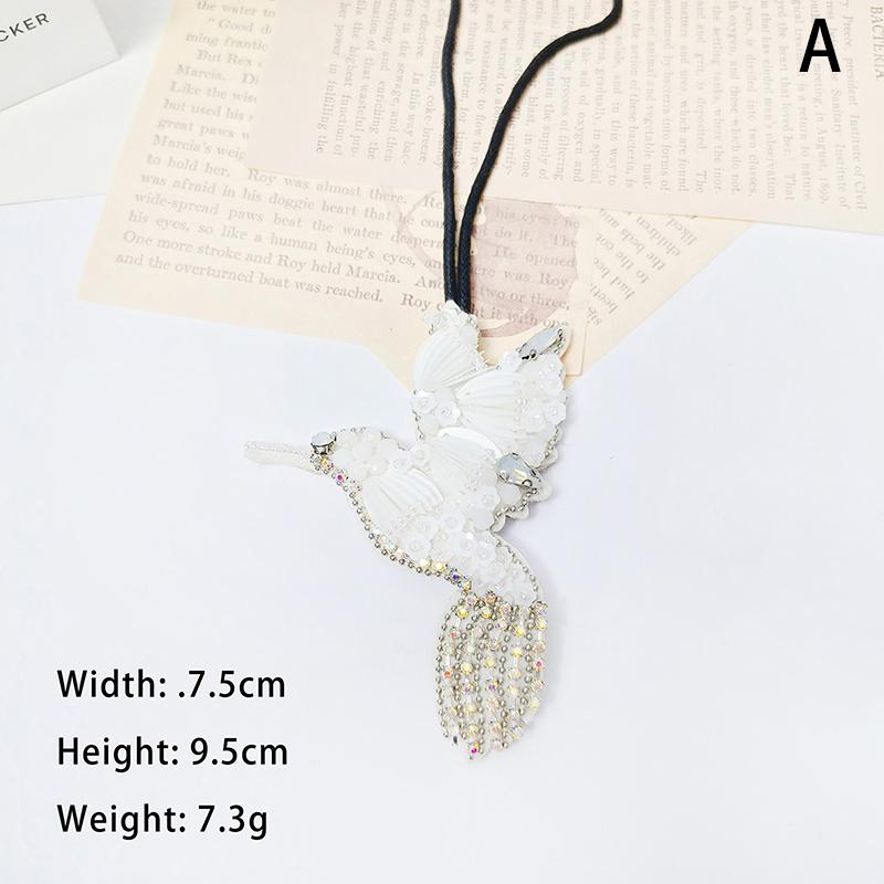 

3D-аппликация в виде бабочки из кокосовой пальмы, украшенная стразами, нашивка на шнурок, аппликация из бисера A