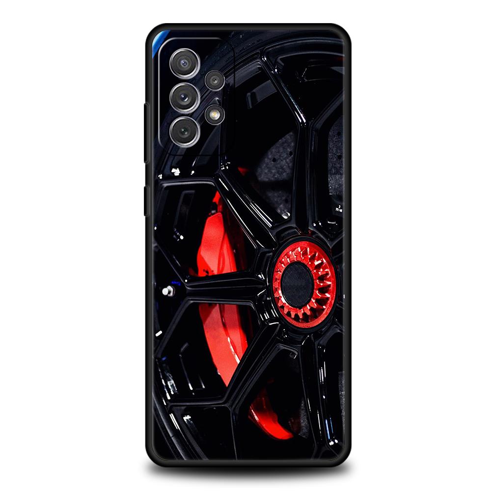 

Sports Car Wheel Tire Speed Silicone Case For Samsung Galaxy A32 A52 A13 A22 A72 A51 A71 A41 A11 A31 A21S 5G Phone Cover Shell Samsung A51