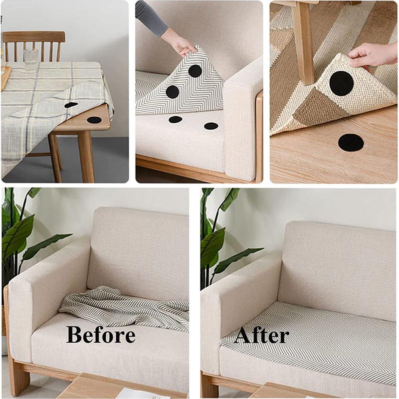 5/10Pais Self Adhesive Hook and Loop Dots Fastener Tape Nylon Sticker Pads Wall Mounting Tape Round Coins DIY Hook Loop Adhesivo
