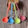 Large Capacity Heat-Resistant Premium Silicone Soup Ladle - Easy-Clean Kitchen Spoon for Cooking & Serving