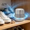 Portable Shoe Cabinet Deodorizer Stainless Steel Refrigerator Deodorizer, Long-Lasting Odor Eliminator, Nano-Catalytic Wardrobe Air Freshener Removal