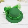 St Patrick S Day Green Shamrock Hat Hair Clip Mini Top Hat Headband Decoration 13.5x5cm