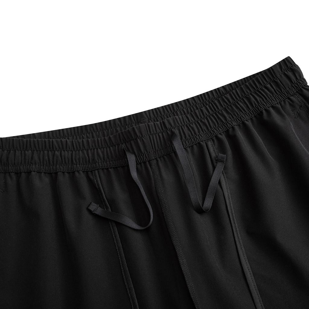 Anta Running Series Woven Sports Long Pants Men Bottoms Basic-Black 952625505-3