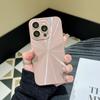 Niche solid color laser case for iPhone17Pro max mobile phone case Apple 16 new 15/14 sense 13PM