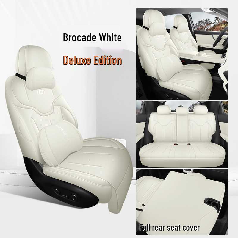 Changan Qiyuan Q05 Leather Car Seat Cushion - Fits 26 Models, All-Season, Universal Five-Seater Cover
