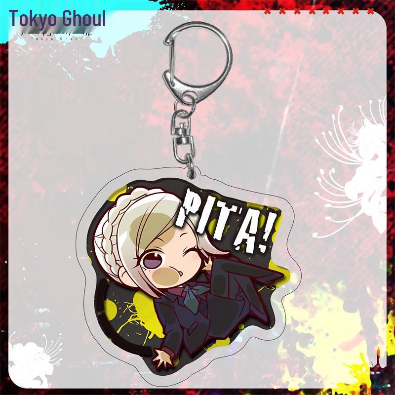 Tokyo Ghoul Kaneki Ken Double-Sided Acrylic Keychain Double-sided Keychain