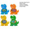 Dinosauro portatile Anello d'acqua Giocattolo Infanzia Nostalgico Mani Coordinazione oculare Educativo Dino Anello Lancio dell'acqua Gioco Ragazzi Ragazze Novità Regalo