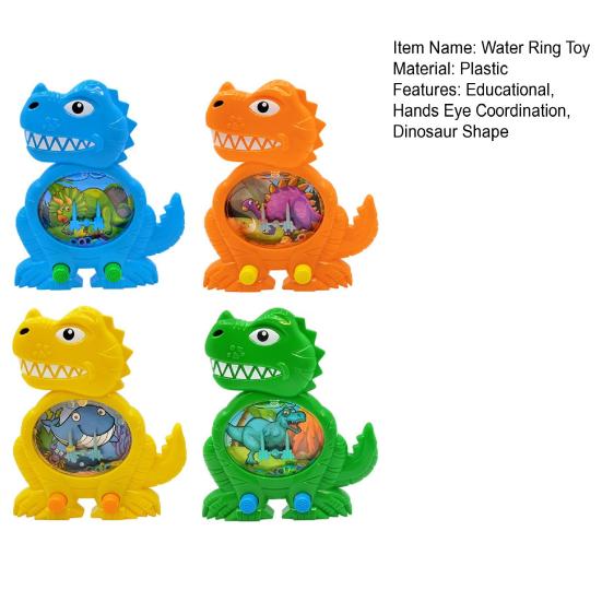 Ручное кольцо с водой в виде динозавра — фото 11