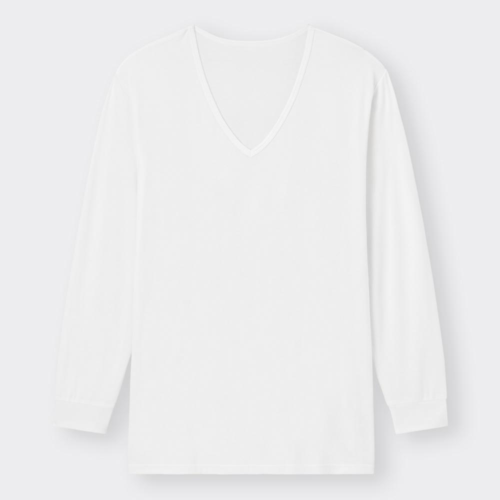 Gu STyle HeaT V Neck T  9 4 sleeVe 