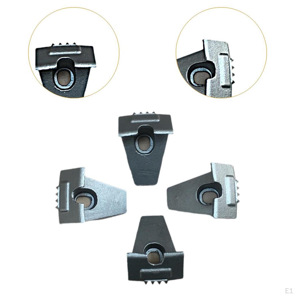 4Pcs Clamping Jaws Turntable Grippers Accessory Wheel Hub Fixing Clamp for Automotive Tire Changer