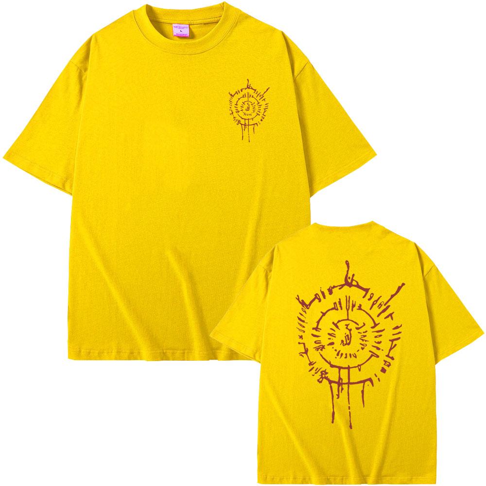 Hot Game Baldur's Gate Astarion Back Print T-shirts Men Women Vintage Oversized Short Sleeve T Shirt Male Casual Cosplay Tshirt