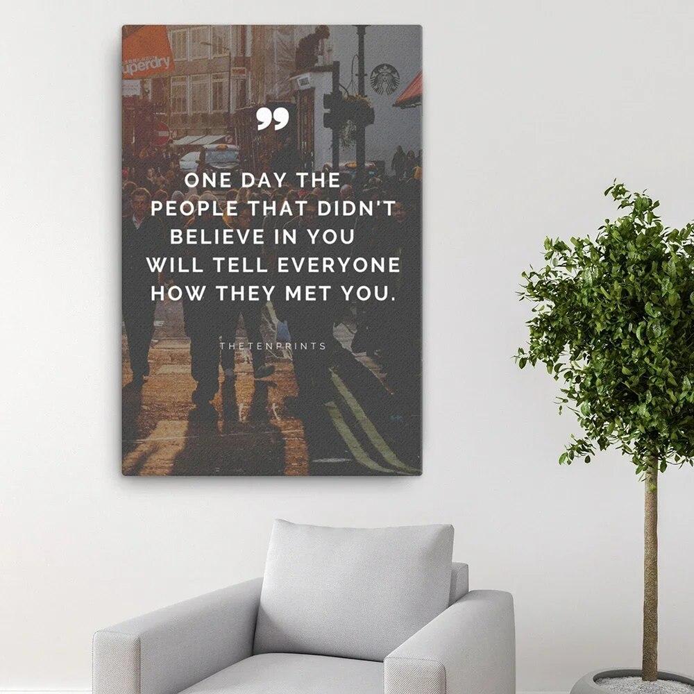Entrepreneur Success Motivational Quote Poster Nordic Canvas Painting Prints Wall Art Picture For Office Home Decoration Cuadros