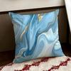 Icy Ice Blue Fluid Flame Cushion Cover Reversible Soft Durable Pillow Cover Home  Car MultiScene Use for Daily Comfort