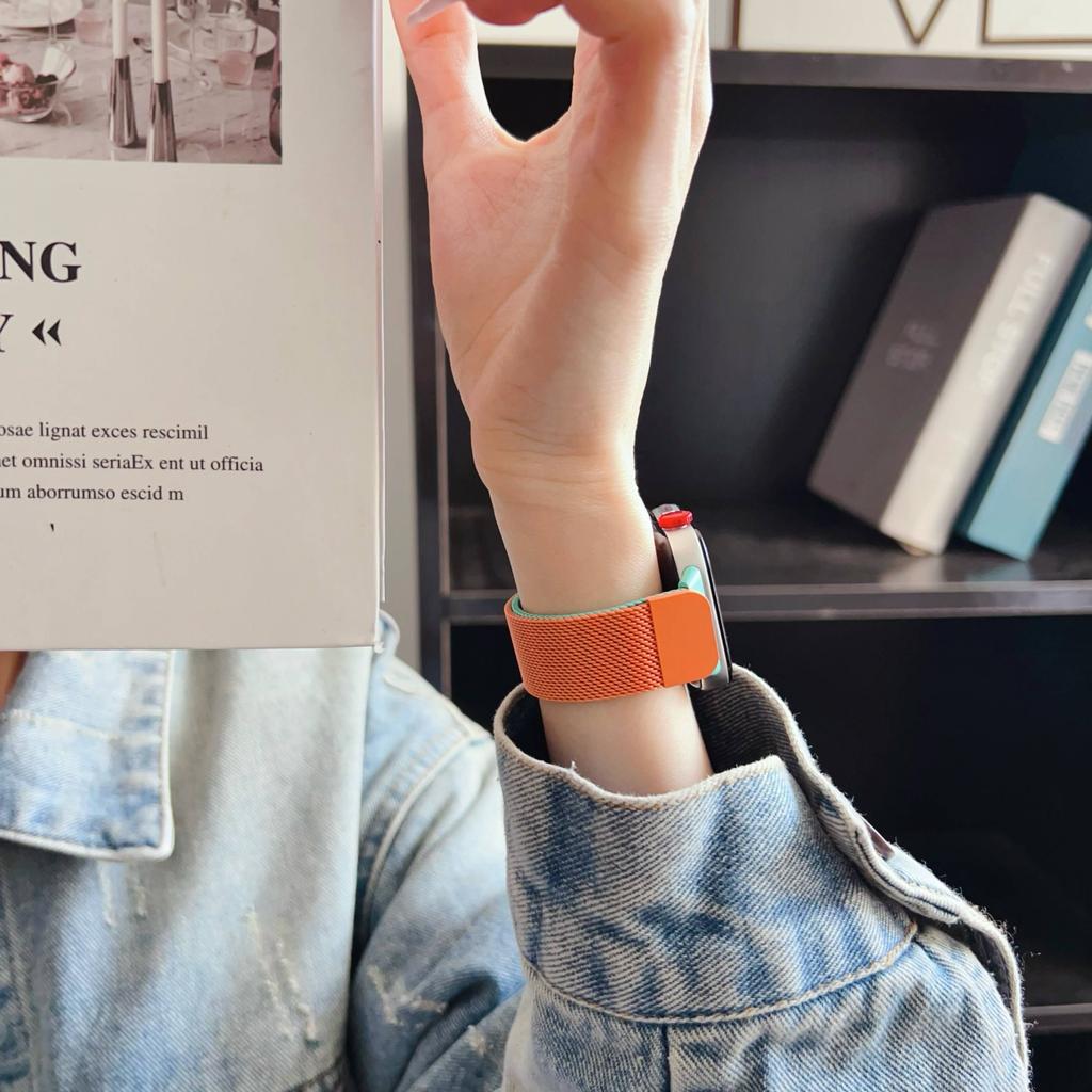 Milánský magnetický řemínek s přezkou pro Huawei Watch Fit4 Pro náramek s poutkem na zápěstí pro Huawei Fit3 nerezový pásek