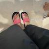 Niche design sense toe flip-flops 2025 summer new Internet celebrity ins tide thick bottom fashion beach cool slippers