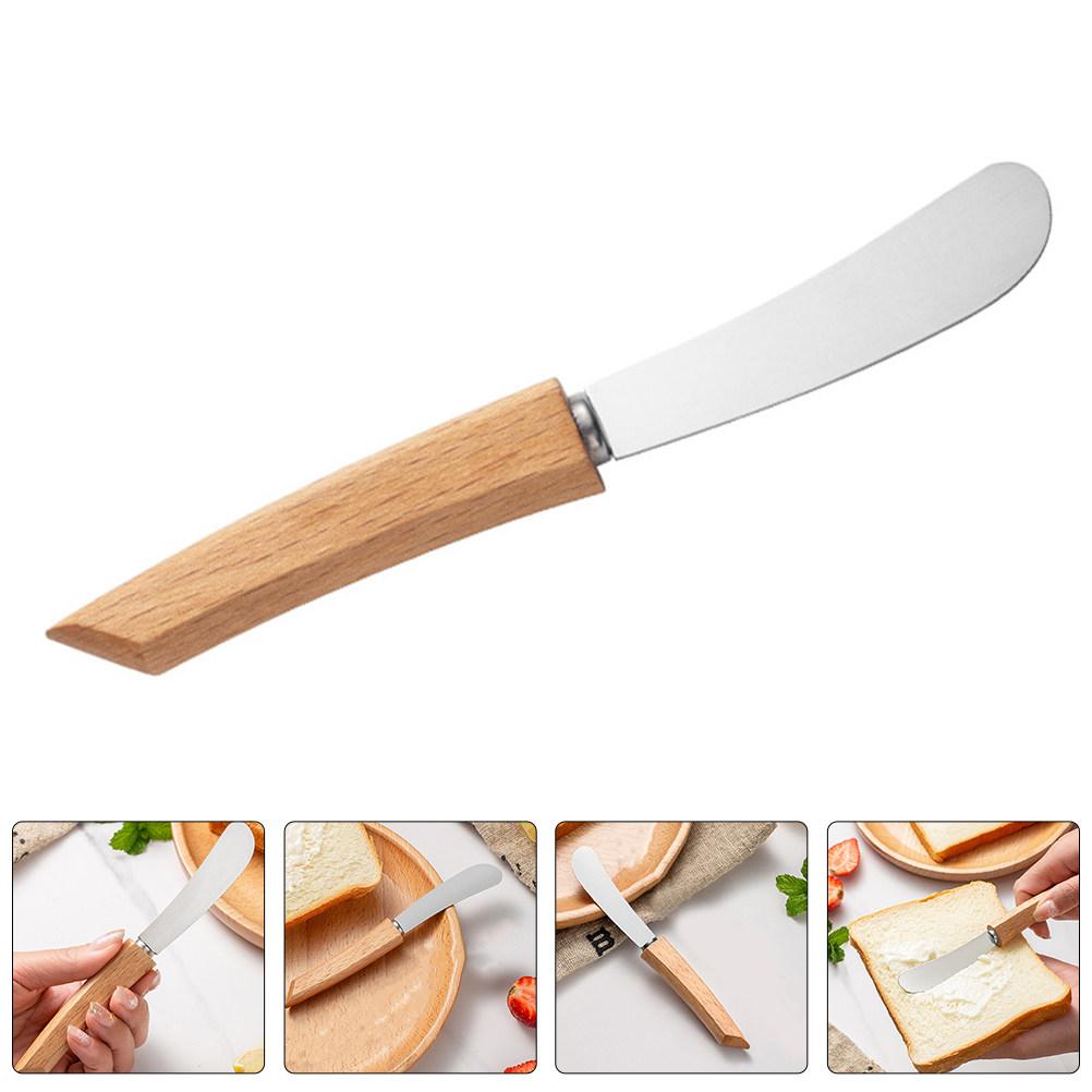 Butter Spreaders Handheld Butter Scrapers Multi-function Cream Scrapers Tools Stainless Steel Bread Jam Knife Butter Scraper