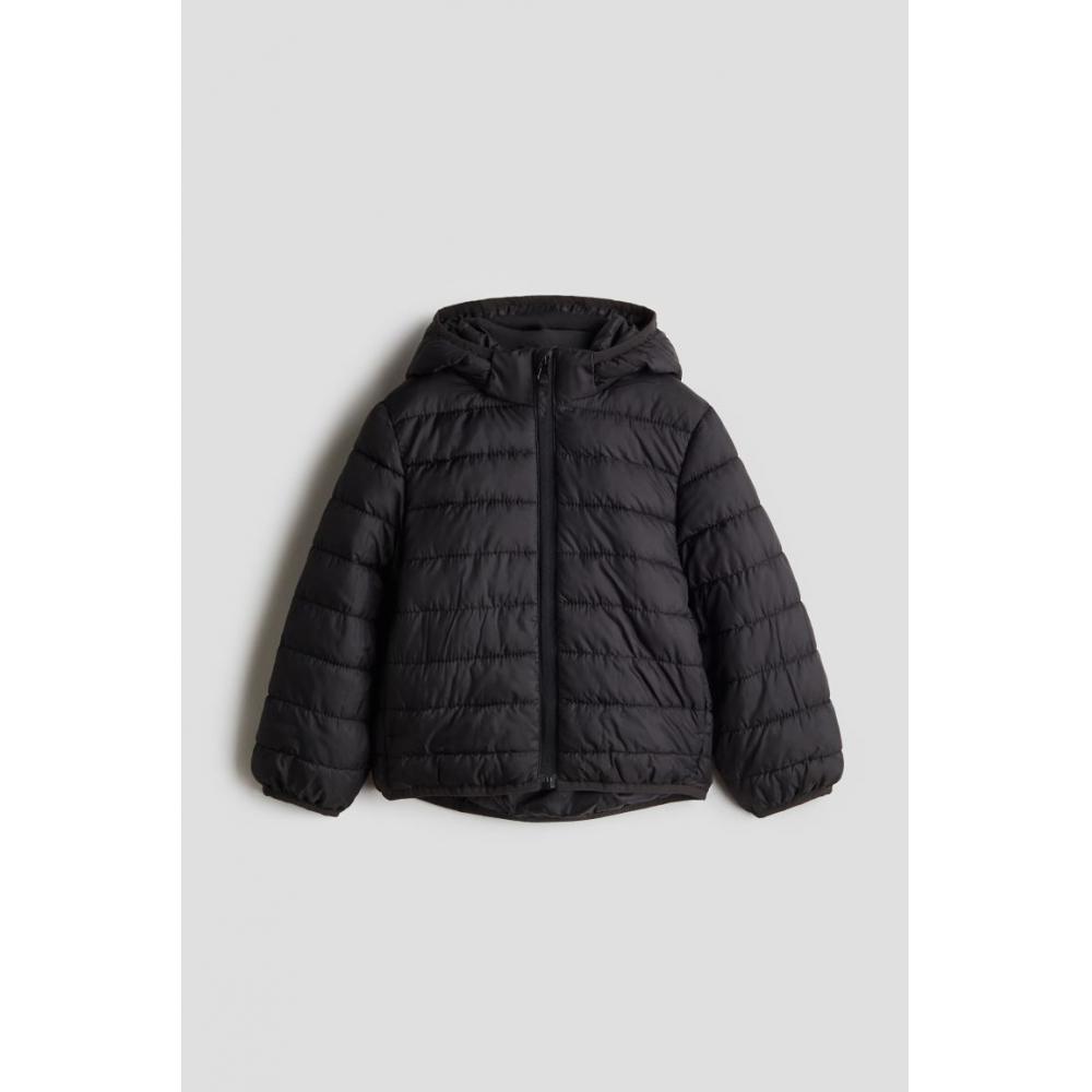 

Куртка-пуховик с водоотталкивающим покрытием HM черного цвета