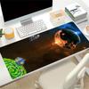 Space Exploration Adventure Large Gaming Mouse Pad Nonslip Rubber Base Waterproof Desk Mat For Office Pc Laptop