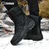 Dames Waterdichte Wandelschoenen Lederen Sneakers Super Warm Herenschoenen Outdoor Heren Wandelschoenen Werkschoenen Grote Maat 46 Sneeuwschoenen