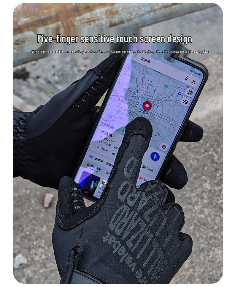 Tactical Summer Cycling Gloves - Ultra-thin, Quick-dry, High Sensitivity, Touchscreen Compatible.