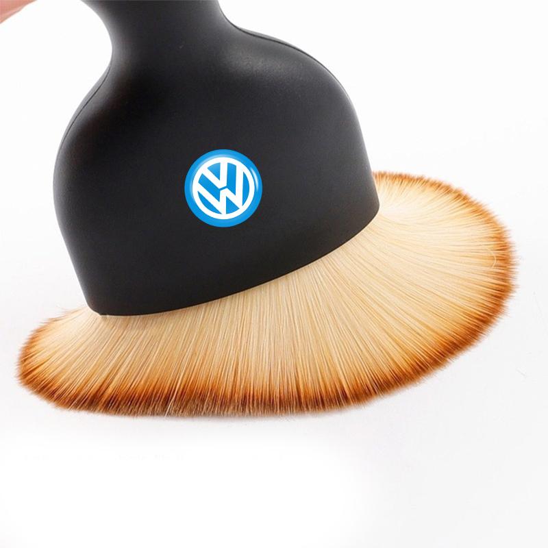 abcd1 Car Cleaning Tool Soft Brush Dust Remover Interior Accsesories For Volkswagen VW Passat Golf Tiguan Polo Scirocco Jetta CC T-ROC