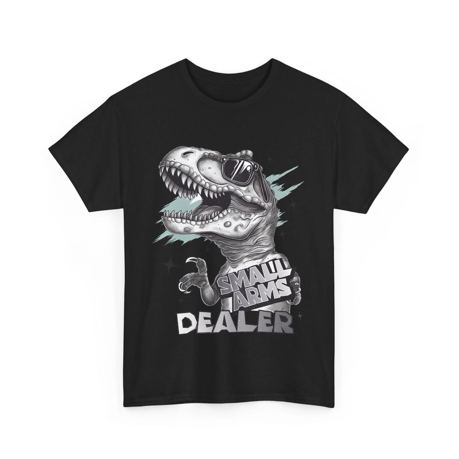 Dinosaur T-Shirt | Small Arms Dealer | T-Rex Jurassic Lover Shirt XL