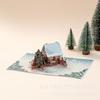 Christmas Card Three-Dimensional Greeting Card Christmas Card Premium Sense Creative Gift Card Blessing Card