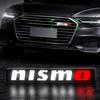 Auto Dekorative LED-Leuchten Fronthauben-Grill Dekoration Abzeichen Für Nismo Nissan Tiida Teana Skyline Juke X-trail Almera Qashqai