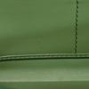 Used 9896 Long Zip Wallet 66A590 7940 Green Two-Tone Zip Around Gancini Black Men's from Japan AUTHENTIC