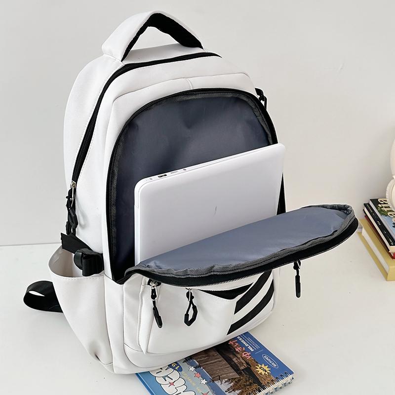 Backpack Women's Large Capacity School Bag College Travel Multi-compartment School Bag