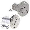 Marine Hardware 316 Stainless Steel Deck Filler Fill Fuel Gas Diesels Water Waste Caps Accessories Yacht