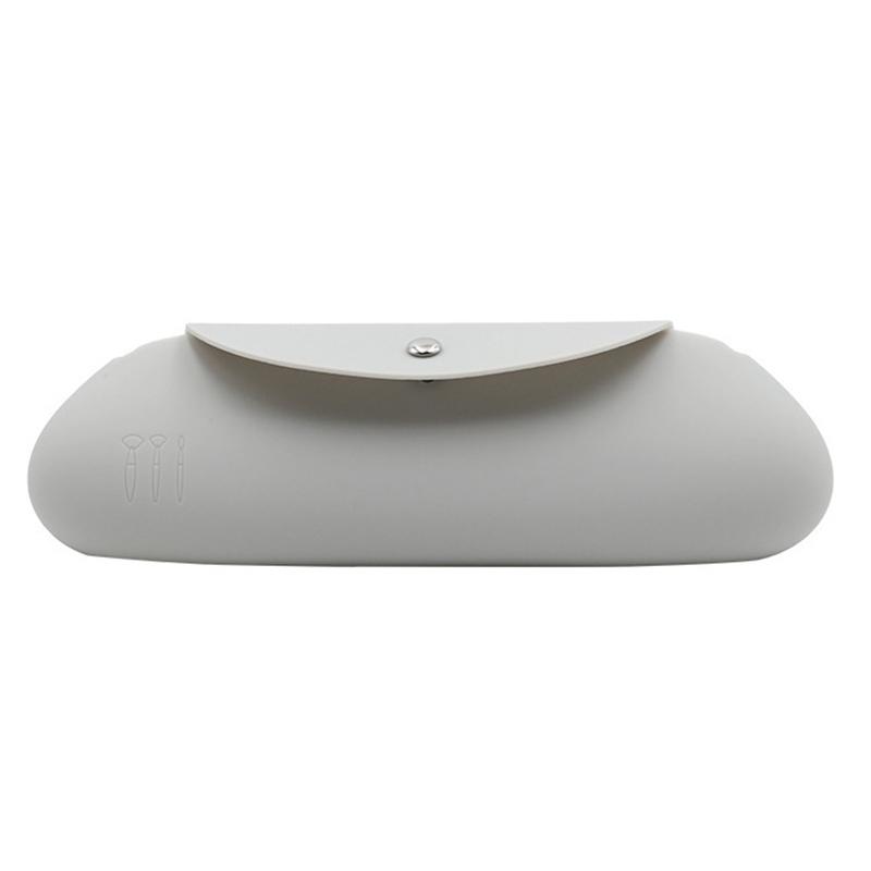 

Дорожный держатель для кистей для макияжа, магнитный силиконовый держатель для кистей с защитой от выпадения, элегантный органайзер для принадлежностей для макияжа