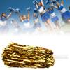6PCS Cheer Ing Poms Flower Ball for Sport Competition Football Basketball MatchGold