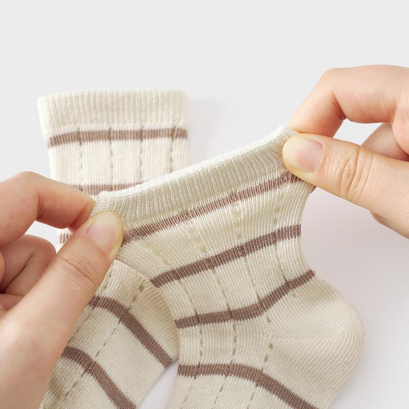 TONGTAI Unisex Baby Wadenhohe Knochenlose Zehen Jacquard Socken