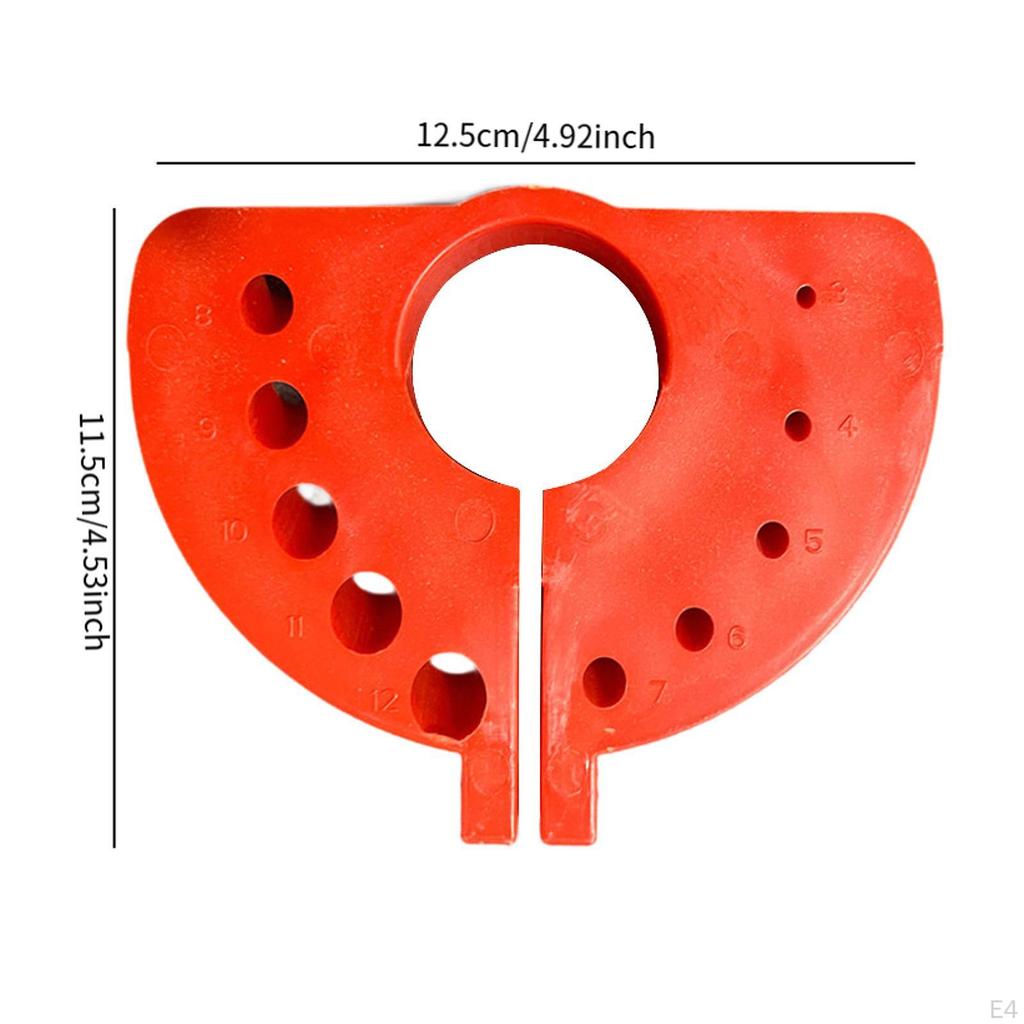 Drill Sharpener Accessories Easy To Install 10 Hole Sturdy Grinding Attachment