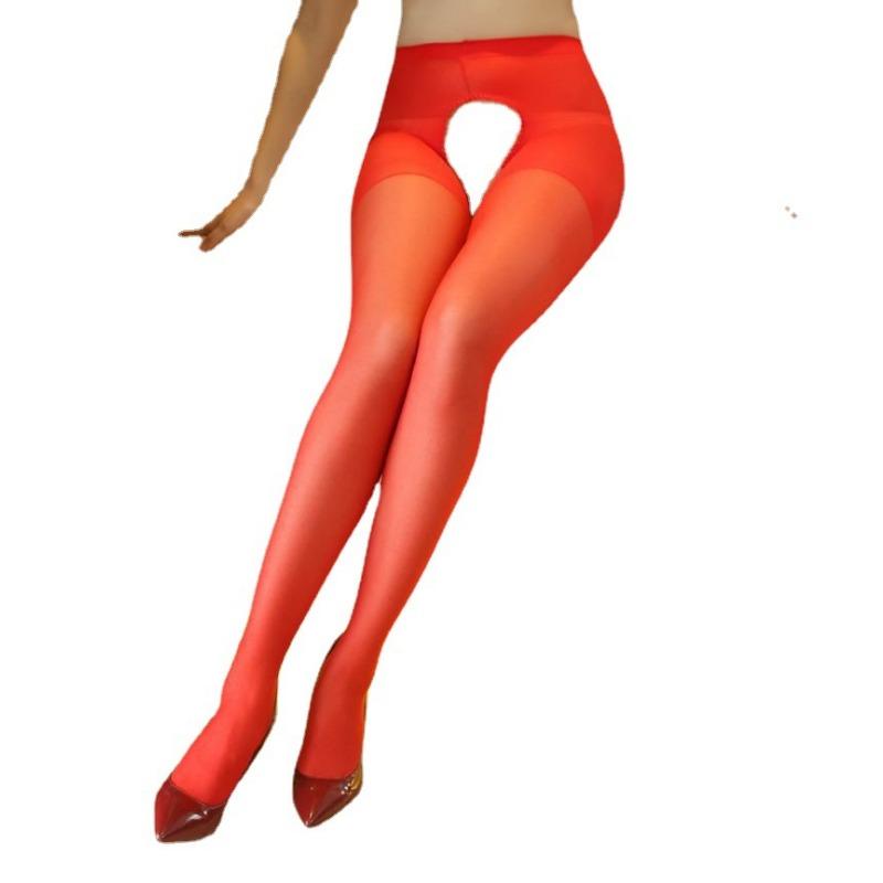 Black Stockings, Erotic Socks, Sexy Crotchless Ultra-thin Tights, No Need To Remove, Tempting, Tearable Socks, Pure Desire Woman