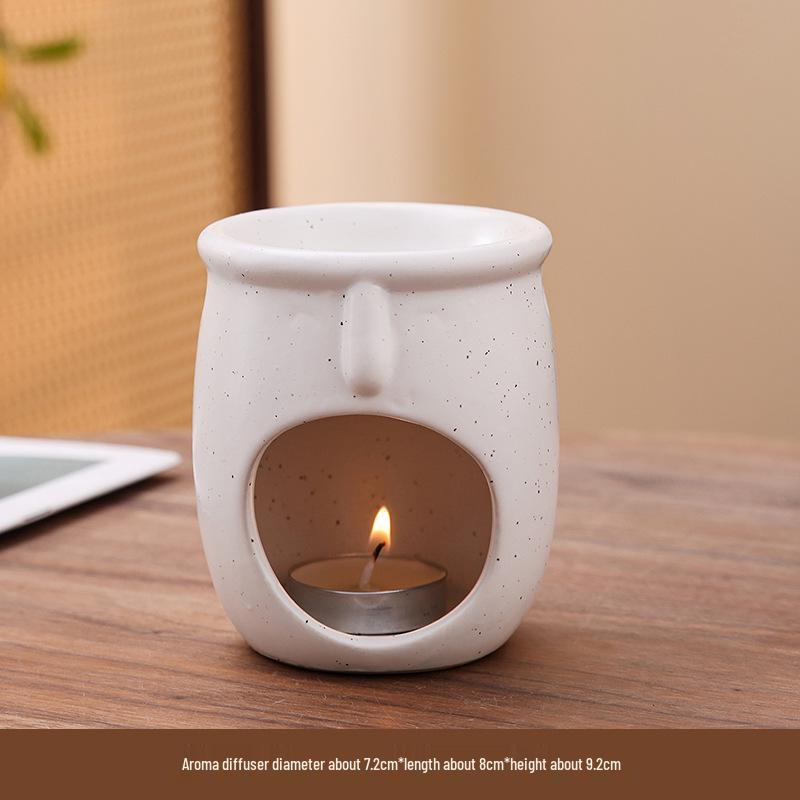 Ceramic Aromatherapy Diffuser for Home, Office, and Salon - Essential Oil and Incense Burner