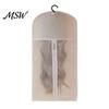 Closet Wig Organizer with Hooks Storage Hanging Bag Hook, Breathable Non-woven Fabric Dust-proof Zippered Protector, Space Saving Portable Zipper Case
