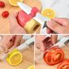 Non-slip handle household fruit knife, sharp stainless steel blade, cutting fruit, vegetable knife kitchen accessories