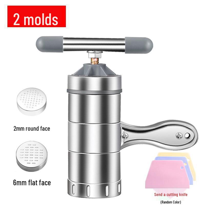 Manual Stainless Steel Noodle and Pasta Maker with Hand Crank