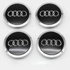 2026 4pcs 69mm Car Wheel Center Cap Logo Hub Badge Rims Cover For Audi A1 A2 A3 A4 A5 A6 A7 A8 Q2 Q3 Q4 Q5 Q6 Q7 Q8 TT S6 Accessories